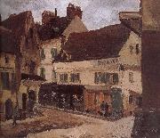 Camille Pissarro Loose multi tile this s house USA oil painting artist